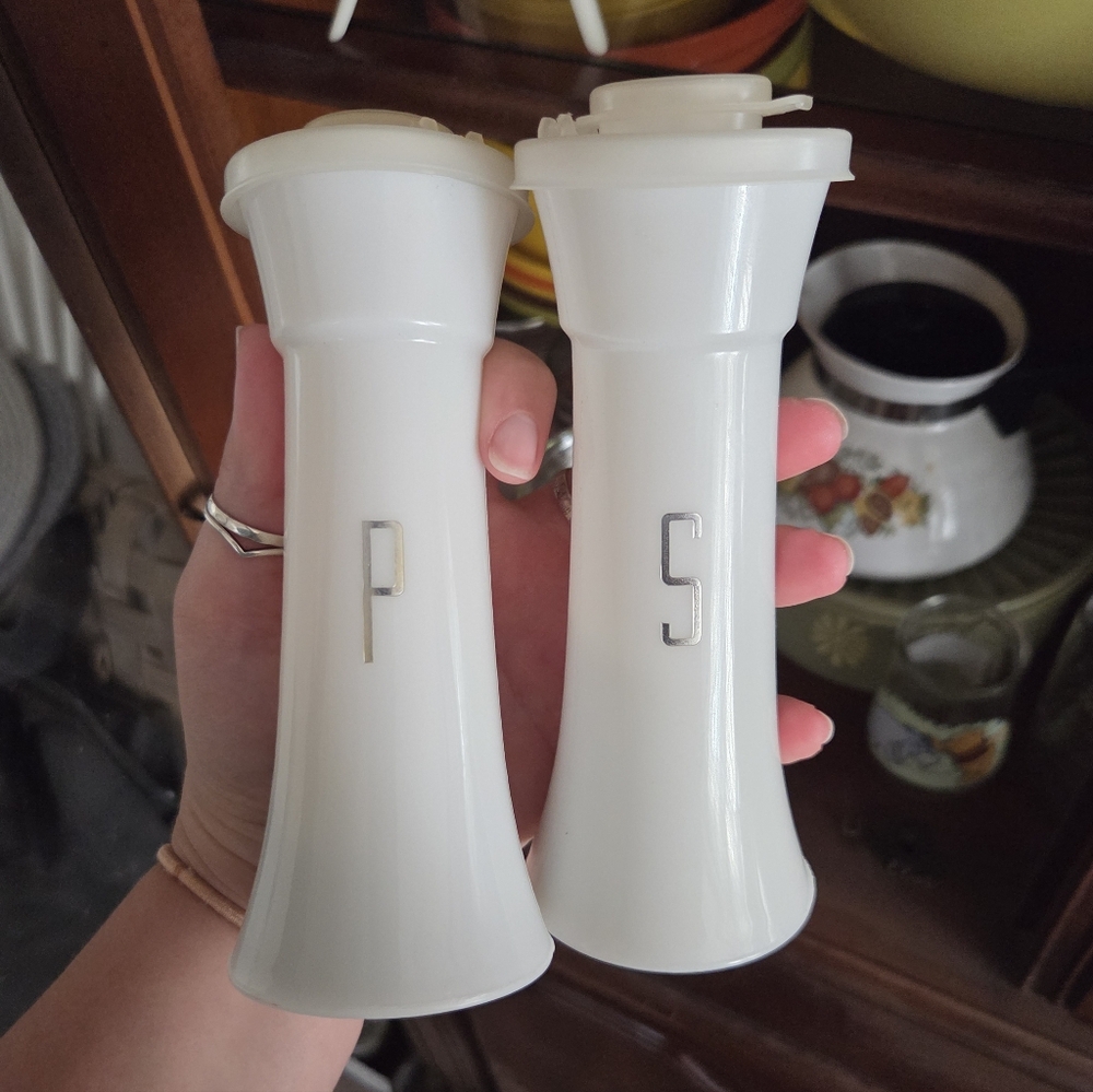 Vintage Tupperware Salt And Pepper Shaker